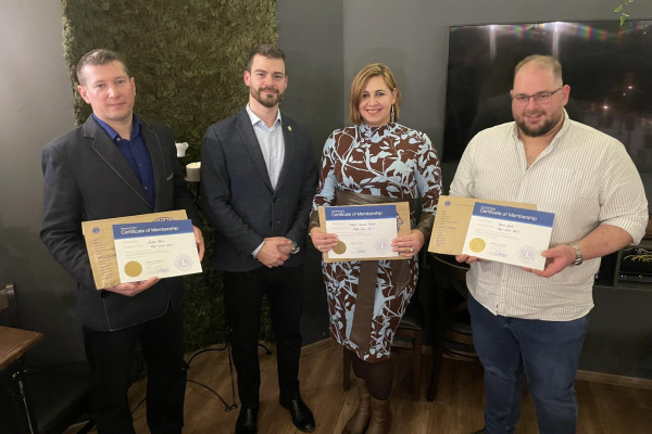 Három teljes jogú taggal bővülhetett egyesületünk létszáma