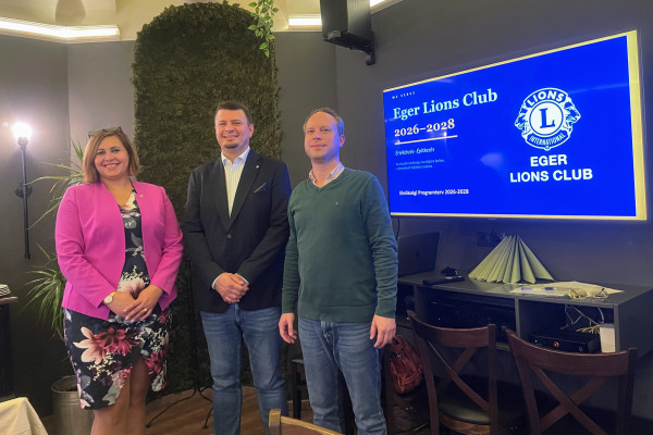 Megújult az Eger Lions Club elnöksége